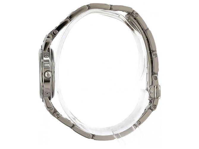 Reloj de cuarzo de acero inoxidable Hermès Clipper CL4.210 - vista 3