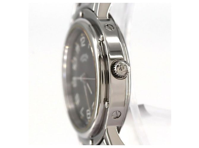 Reloj de cuarzo de acero inoxidable Hermès Clipper CL4.210 - vista 4
