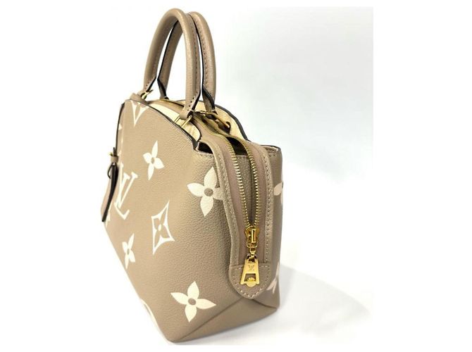 Louis Vuitton Petit Palais PM Monogram Empreinte Bicolor Beige Grau Roh - Ansicht 5