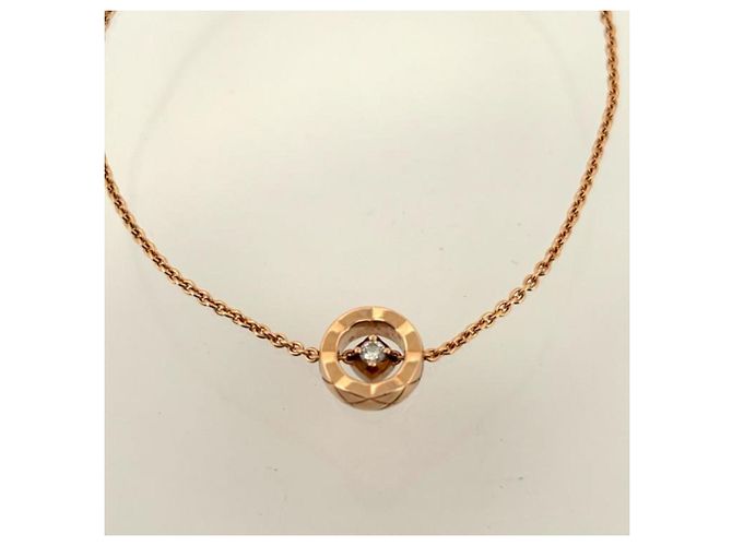 Bracciale charm Chanel Coco Crush Au750 in oro beige D'oro - vista 5