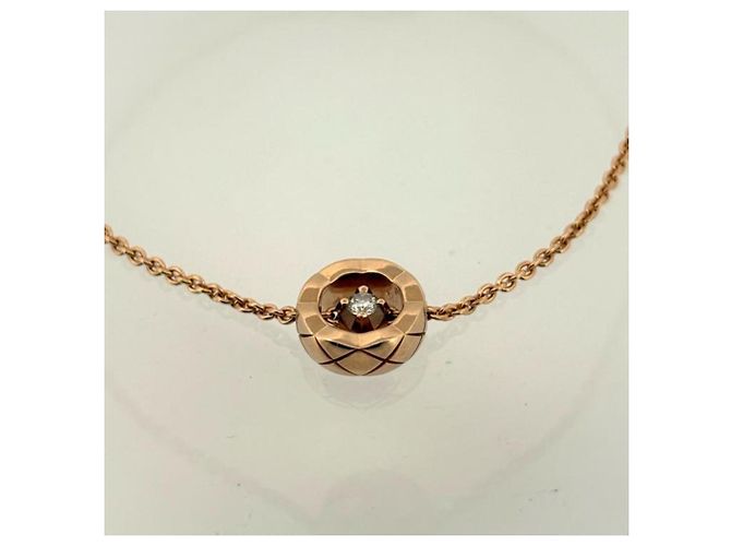 Bracciale charm Chanel Coco Crush Au750 in oro beige D'oro - vista 6