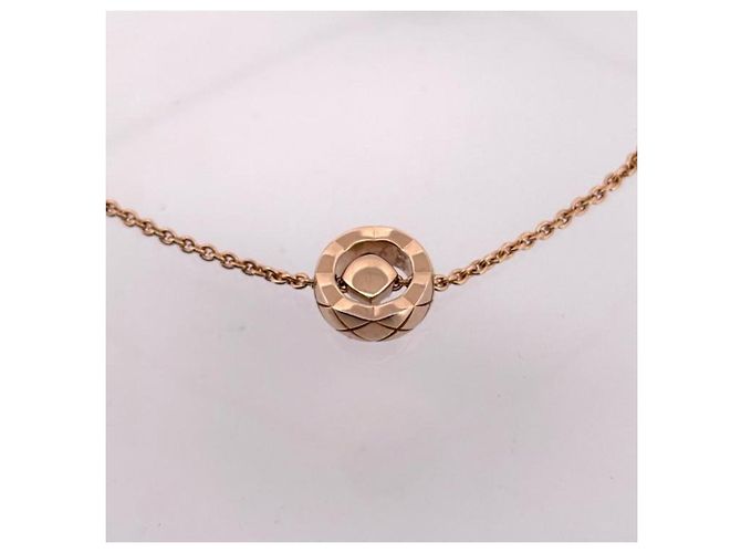 Bracciale charm Chanel Coco Crush Au750 in oro beige D'oro - vista 7