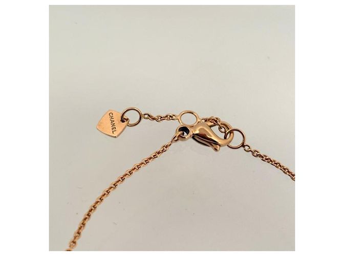 Bracciale charm Chanel Coco Crush Au750 in oro beige D'oro - vista 8