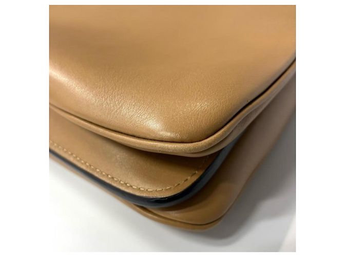 Borsa Fendi Peekaboo Soft Medium Beige - vista 10