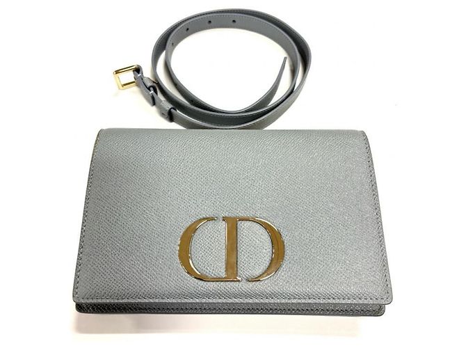 Borsa a Spalla in Pelle 30 Montaigne di Christian Dior Marrone - vista 6