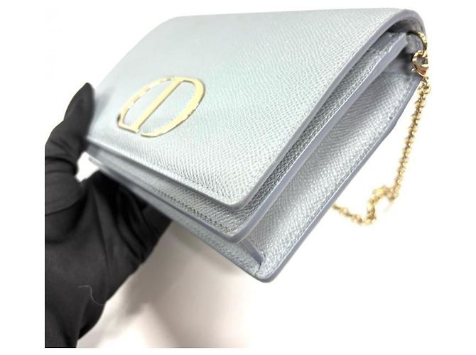 Borsa a Spalla in Pelle 30 Montaigne di Christian Dior Marrone - vista 8