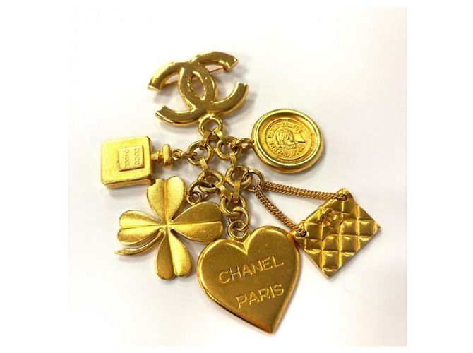 Spilla Vintage in Oro Chanel D'oro - vista 2