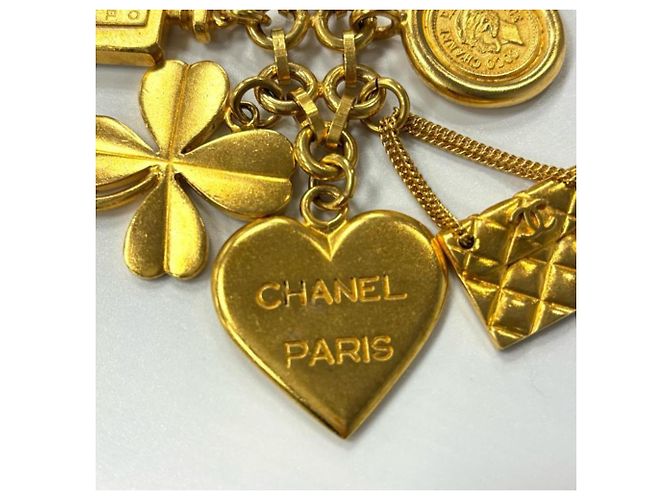 Spilla Vintage in Oro Chanel D'oro - vista 3