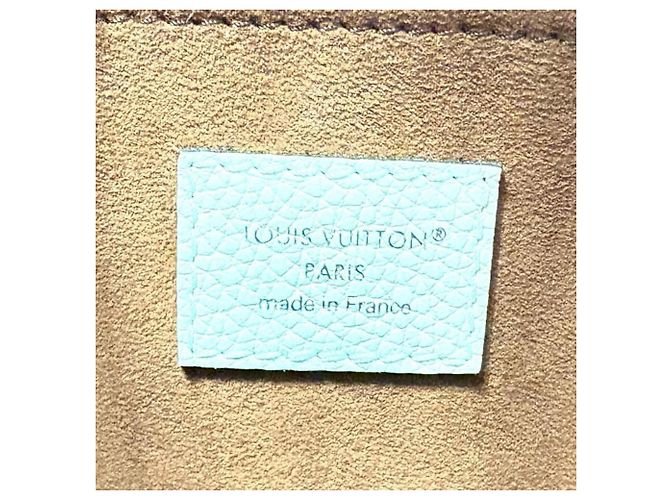Borsa a Spalla Louis Vuitton Mahina M24255 Hand It All PM Galle 2 in 1 Beige - vista 6