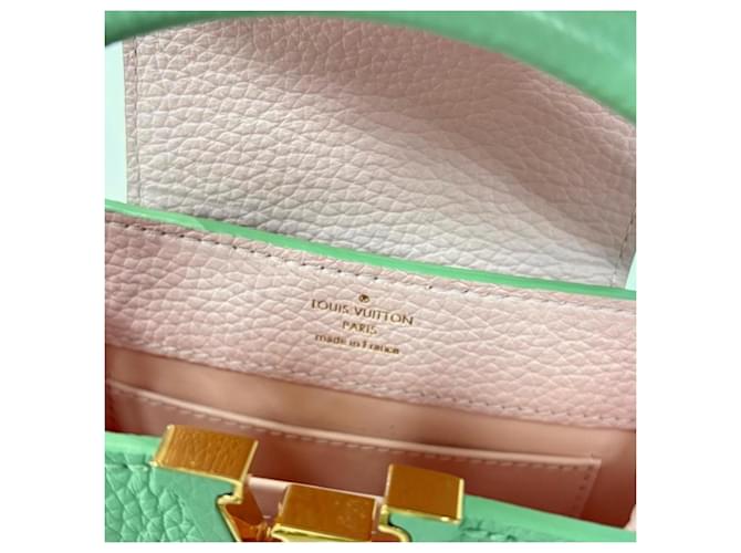 Borsa Capucines Mini Louis Vuitton Verde - vista 7