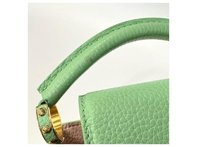 Borsa Capucines Mini Louis Vuitton Verde - vista 9