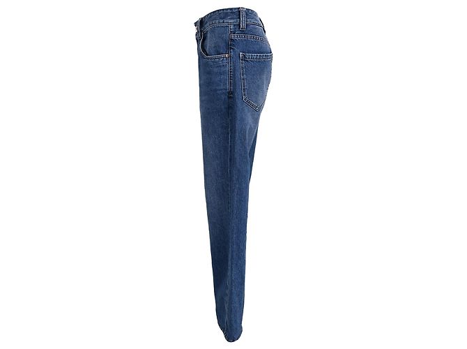 Zeitgenössische Jeans von Brunello Cucinelli aus hellblauem Denim - Ansicht 2