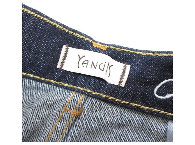 Autre Marque Pantalones de denim exclusivos YANUK COEL Azul - vista 6