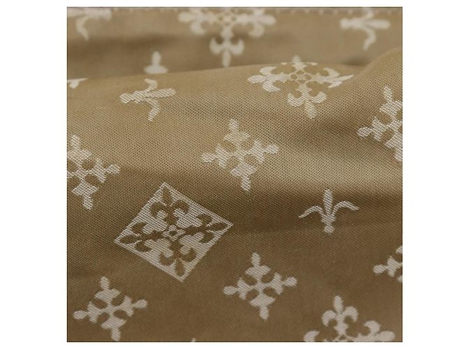 Autre Marque Borsa a Spalla in Nylon Fleur-de-lis Rame Verde Cachi - vista 12