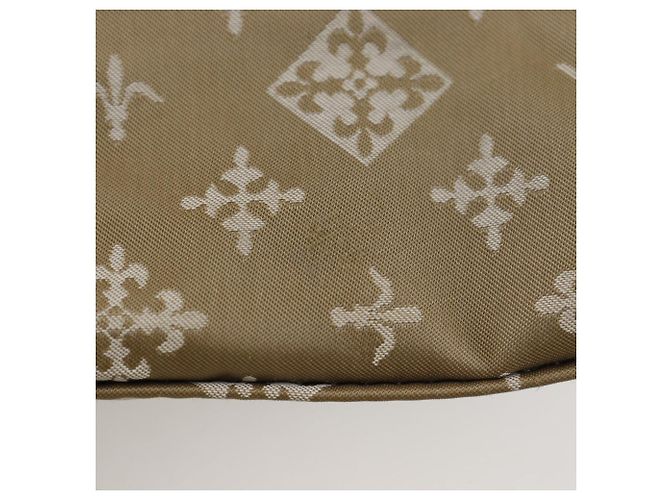 Autre Marque Borsa a Spalla in Nylon Fleur-de-lis Rame Verde Cachi - vista 13