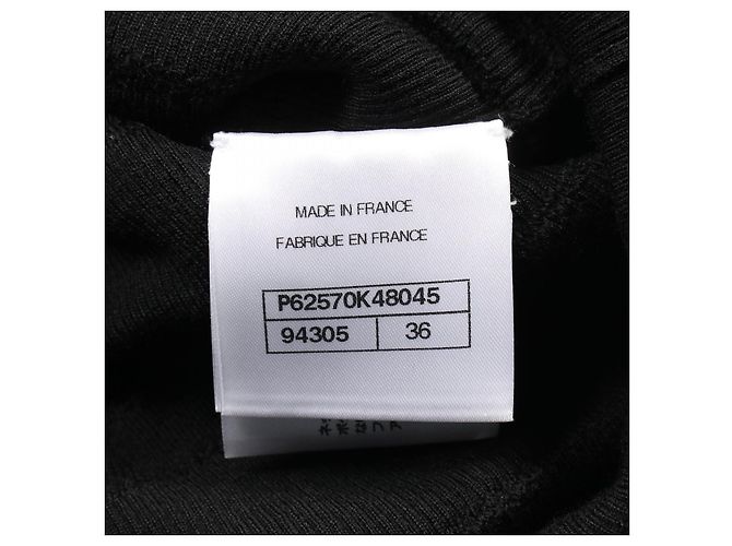 Timeless Chanel P62570K48045 Prenda de Punto de Lana Negro - vista 4