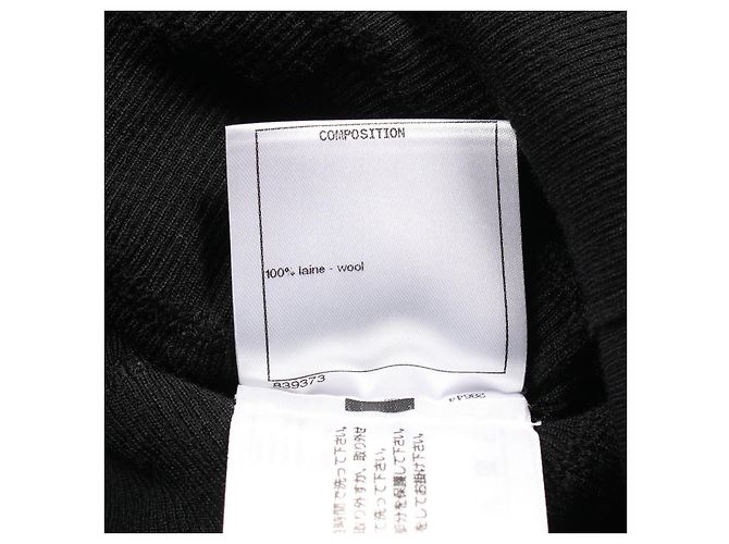 Timeless Chanel P62570K48045 Prenda de Punto de Lana Negro - vista 5
