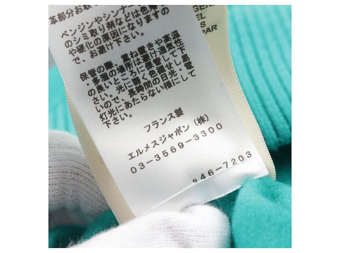 Blouson in cashmere Hermès Verde - vista 4