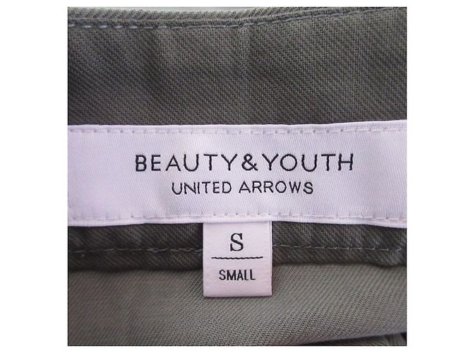 Autre Marque Falda Larga de Lyocell BEAUTY&YOUTH Verde Verde oliva - vista 5