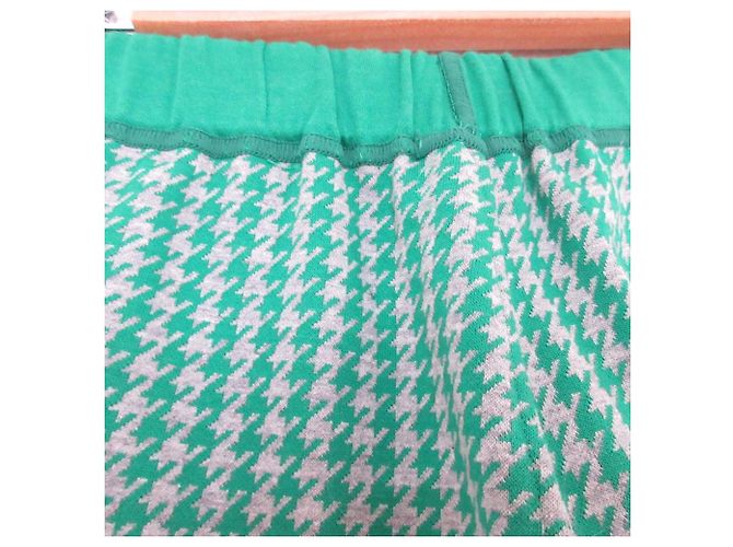 Autre Marque Falda de pata de gallo STUDIO PICONE Verde - vista 3