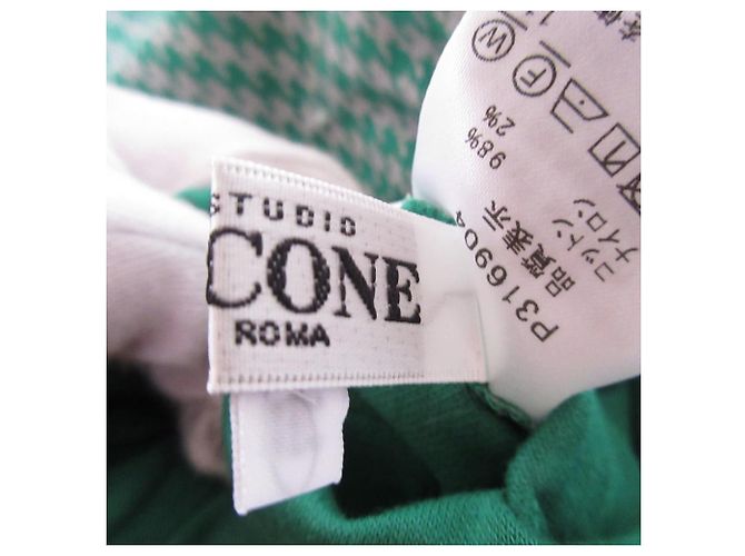 Autre Marque Falda de pata de gallo STUDIO PICONE Verde - vista 7