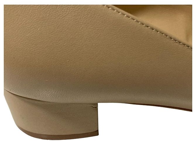 BB30 Leder Pumps von Manolo Blahnik Beige - Ansicht 16