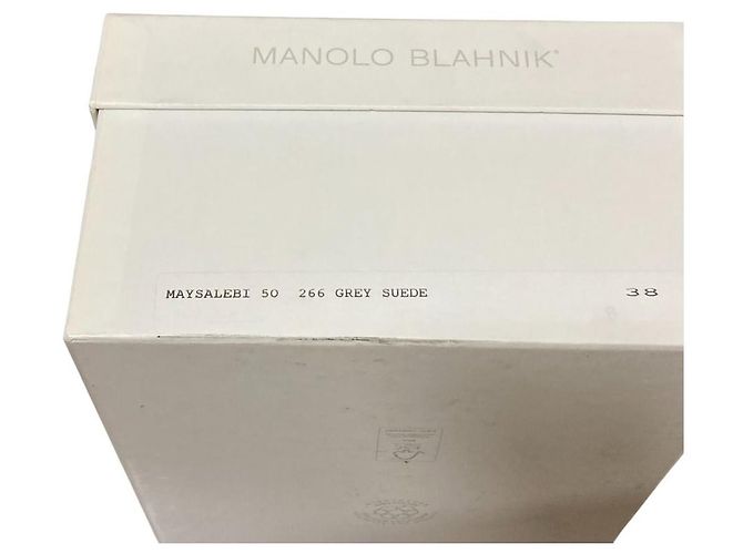 BB30 Leder Pumps von Manolo Blahnik Beige - Ansicht 18