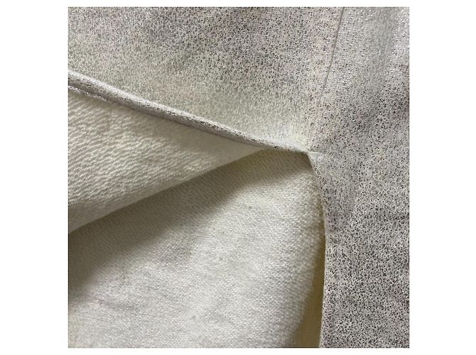 Autre Marque Falda recta de lame plateado PLAIN PEOPLE Plata Blanco - vista 5