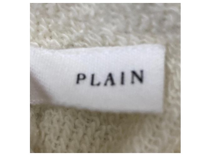 Autre Marque Falda recta de lame plateado PLAIN PEOPLE Plata Blanco - vista 6