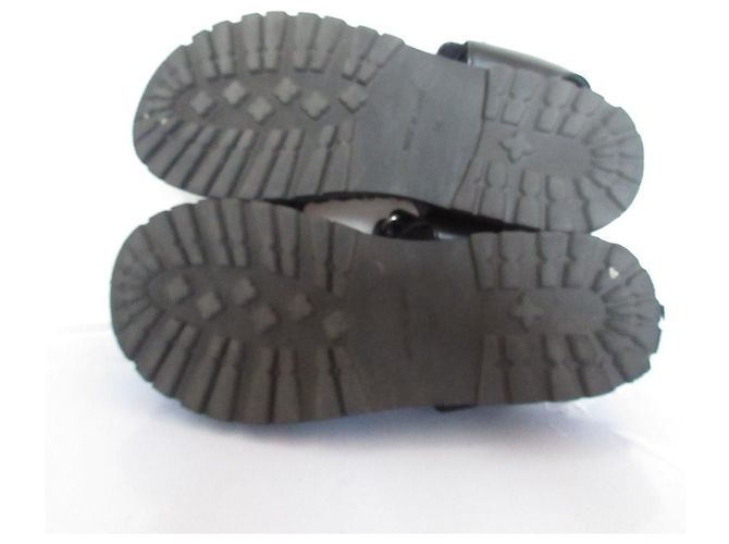 Autre Marque Sandali HEWN in pelliccia Nero - vista 6