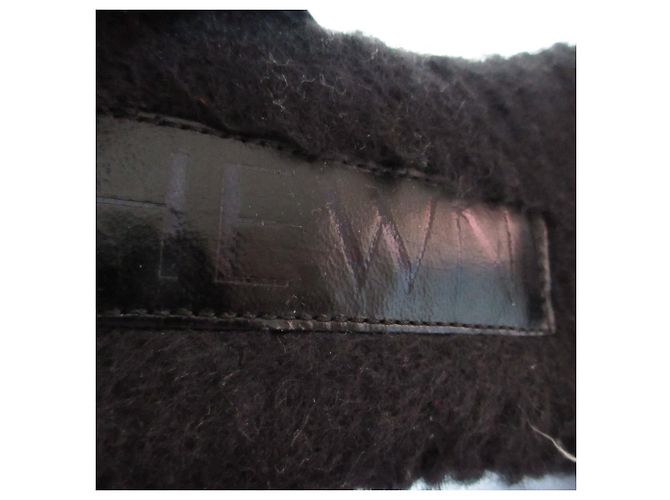 Autre Marque Sandali HEWN in pelliccia Nero - vista 9
