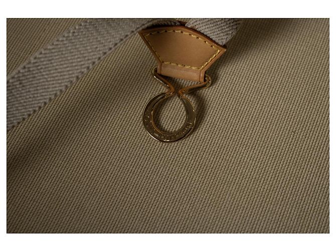 Maleta satelital de lona Monogram Louis Vuitton Castaño - vista 8