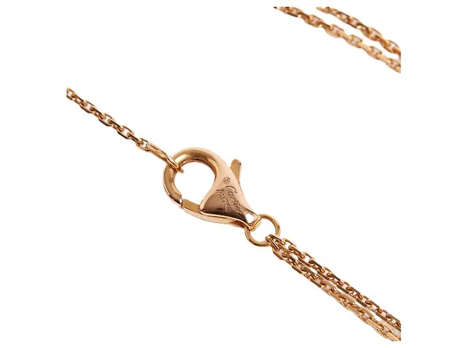 Collana Cartier Trinity mini modello Grigio Giallo Oro Rosa Trinity Necklace TPM D'oro - vista 5