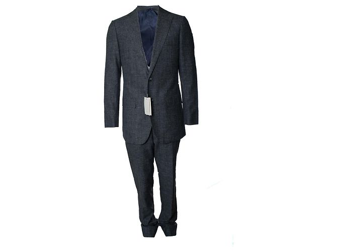 Autre Marque Suitsupply, traje gris Lazio de un solo botón - vista 2
