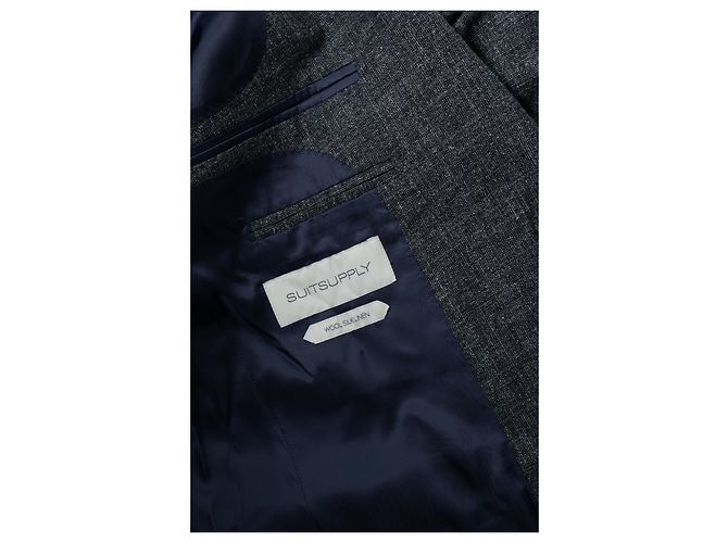 Autre Marque Suitsupply, traje gris Lazio de un solo botón - vista 9