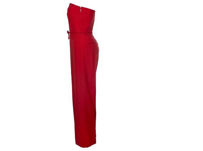 Valentino Garavani, mono sin mangas en rojo Roja - vista 2