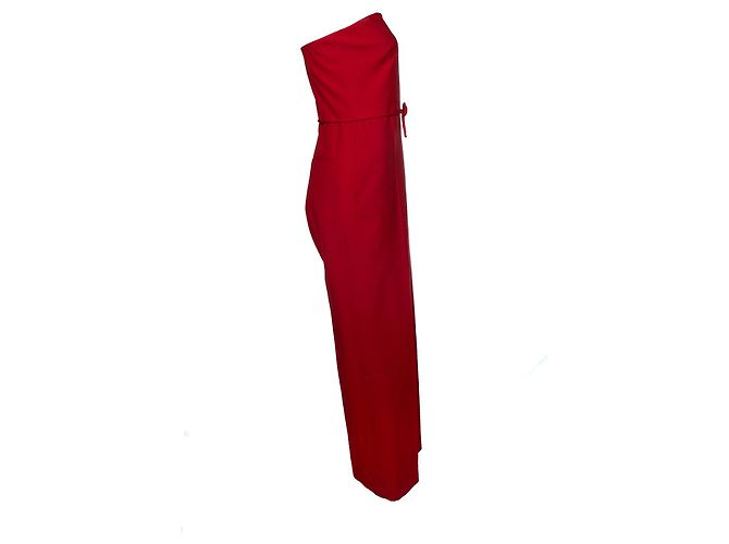Valentino Garavani, mono sin mangas en rojo Roja - vista 4