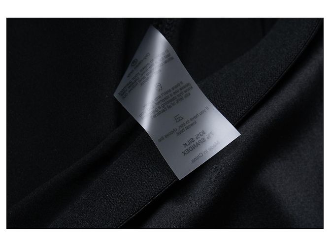Autre Marque Falda midi de seda negra Ahlvar gallery Negro - vista 5