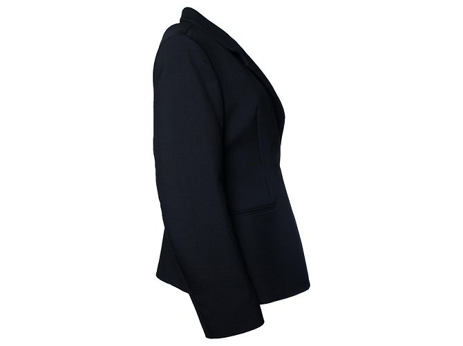 Alaïa Alaia, einreihiger Blazer in Schwarz - Ansicht 2