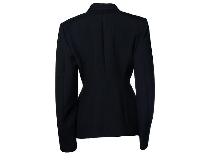 Alaïa Alaia, einreihiger Blazer in Schwarz - Ansicht 3