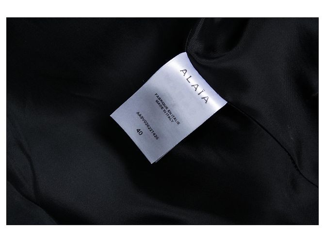 Alaïa Alaia, einreihiger Blazer in Schwarz - Ansicht 5