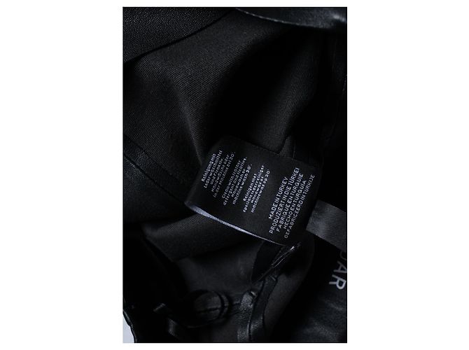 Autre Marque FALDA DE CUERO ELÁSTICA NEGRA STUDIO AR Negro - vista 6