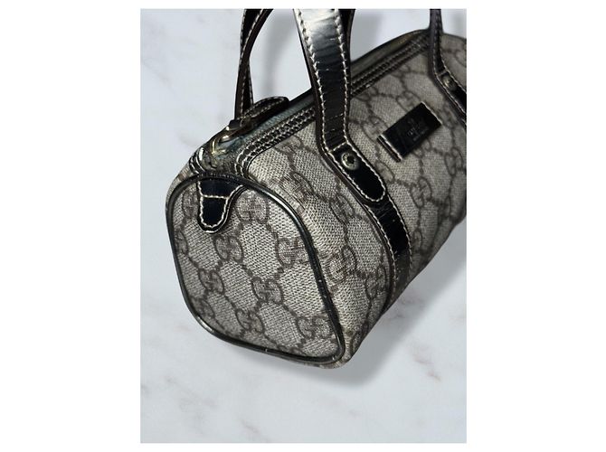 Borsa Boston Mini Gucci in tela monogramma - vista 5