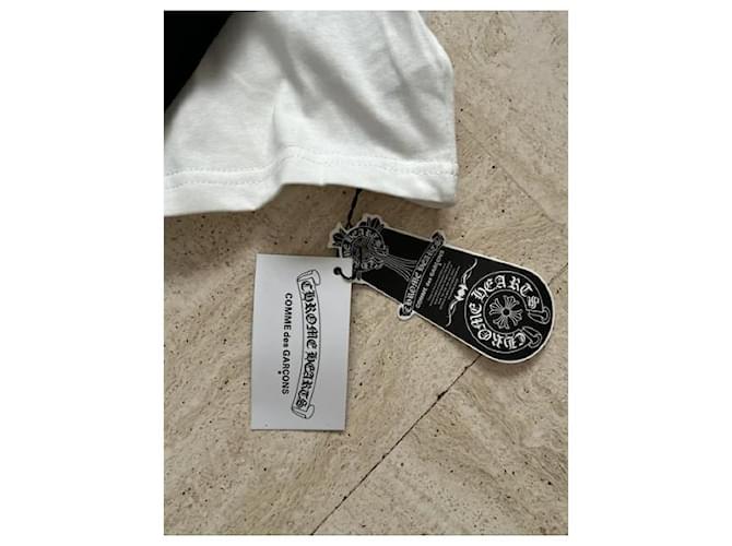 manica Chrome Hearts bianca e nera Nero - vista 3