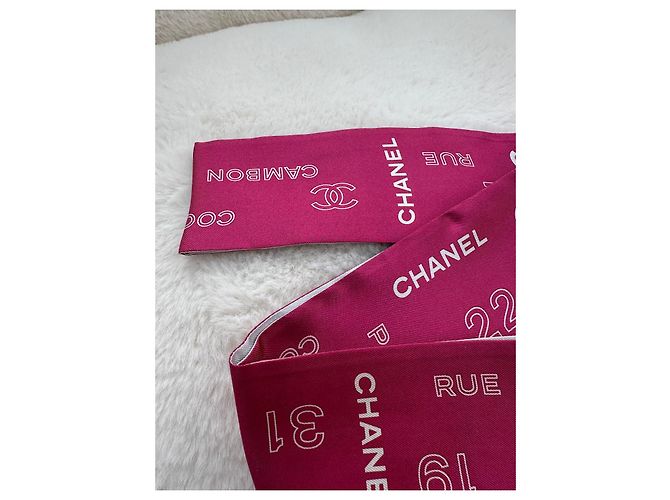 Chanel Bandeau Slim Rosa - vista 4