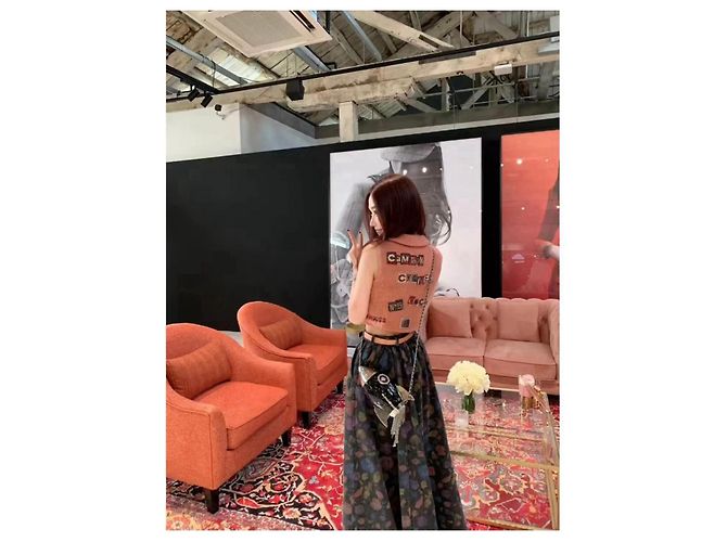Chaleco corto rosa Chanel - vista 3