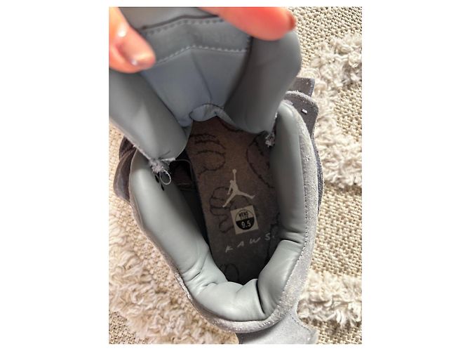 Autre Marque Sneakers Air Jordan 4 Retro KAWS Grigio - vista 13