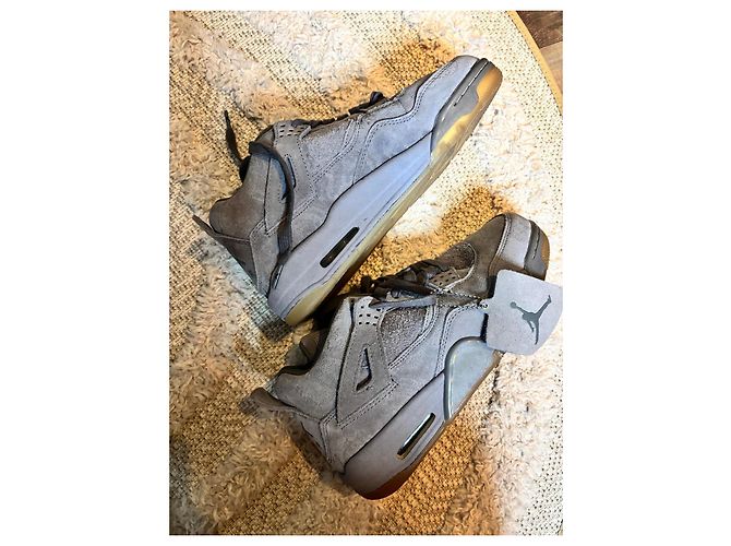 Autre Marque Sneakers Air Jordan 4 Retro KAWS Grigio - vista 17