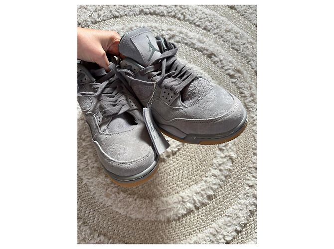Autre Marque Sneakers Air Jordan 4 Retro KAWS Grigio - vista 8