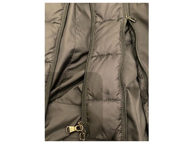 Moncler Trench coat, down jacket inside Navy blue - view 15